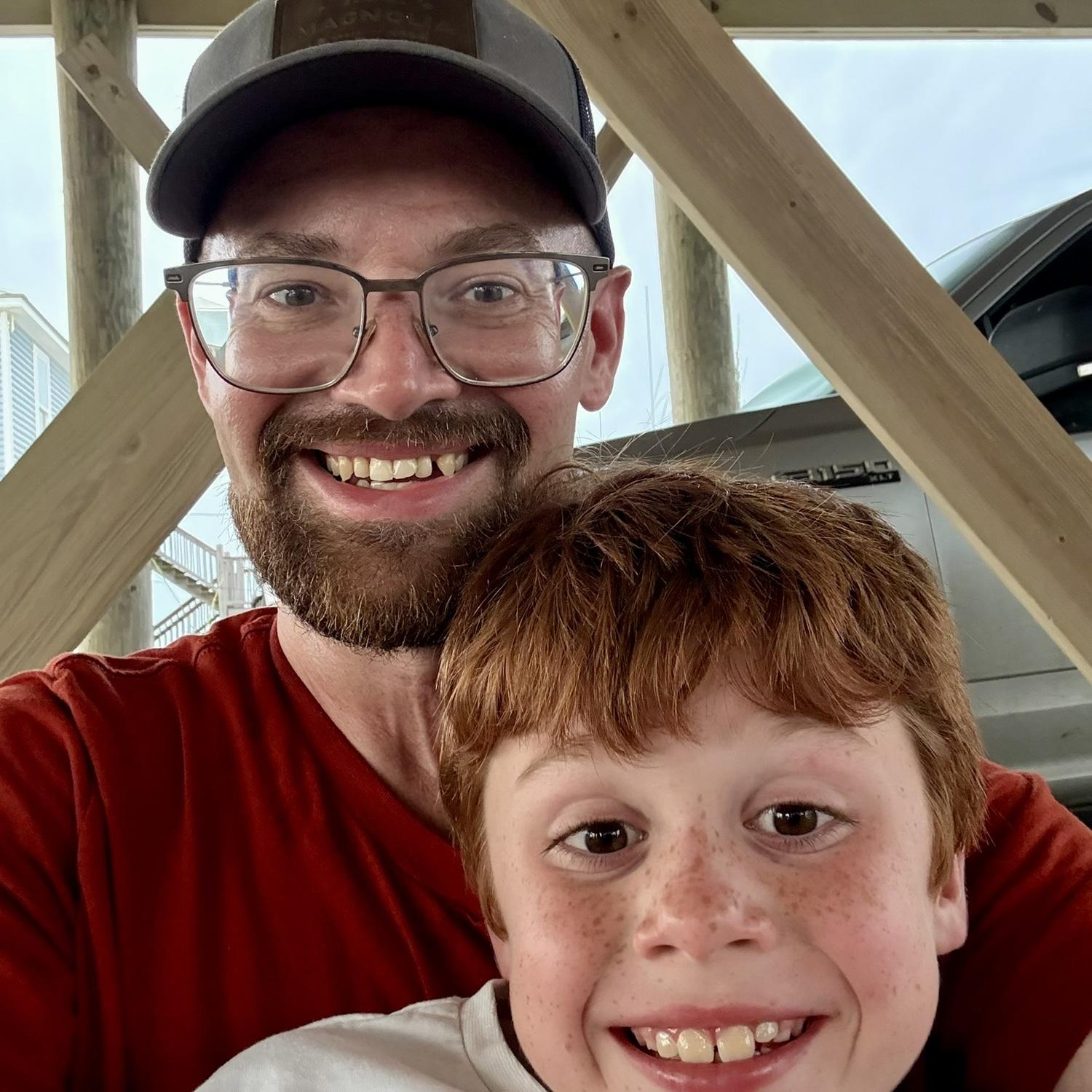 Two fantastic dudes, and best buds!
