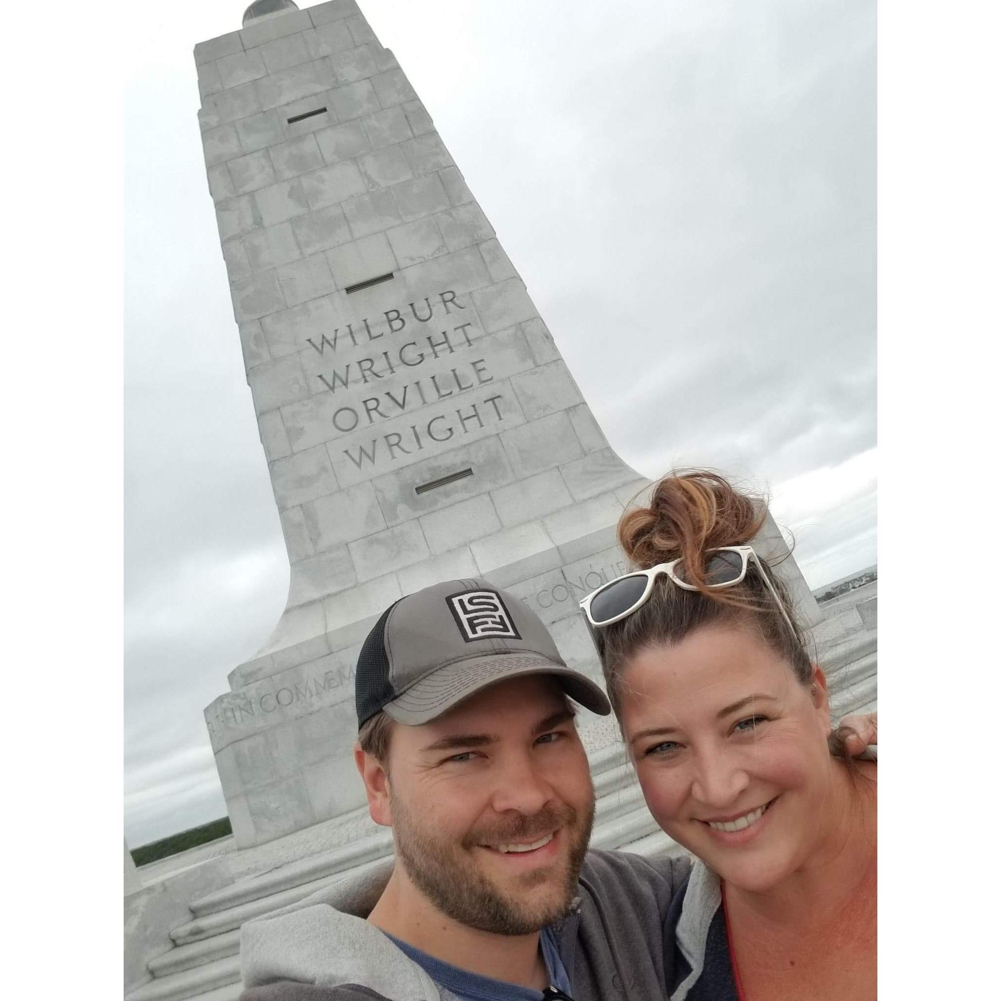 Anderson giving Amanda a tour of the Outer Banks. Oct 16, 2018