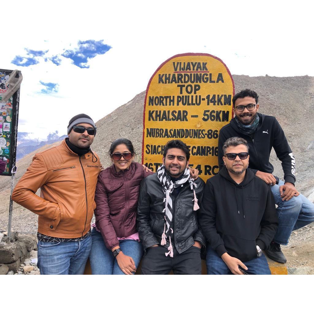 Leh 2022- No one can tell we were hungry and dizzy!