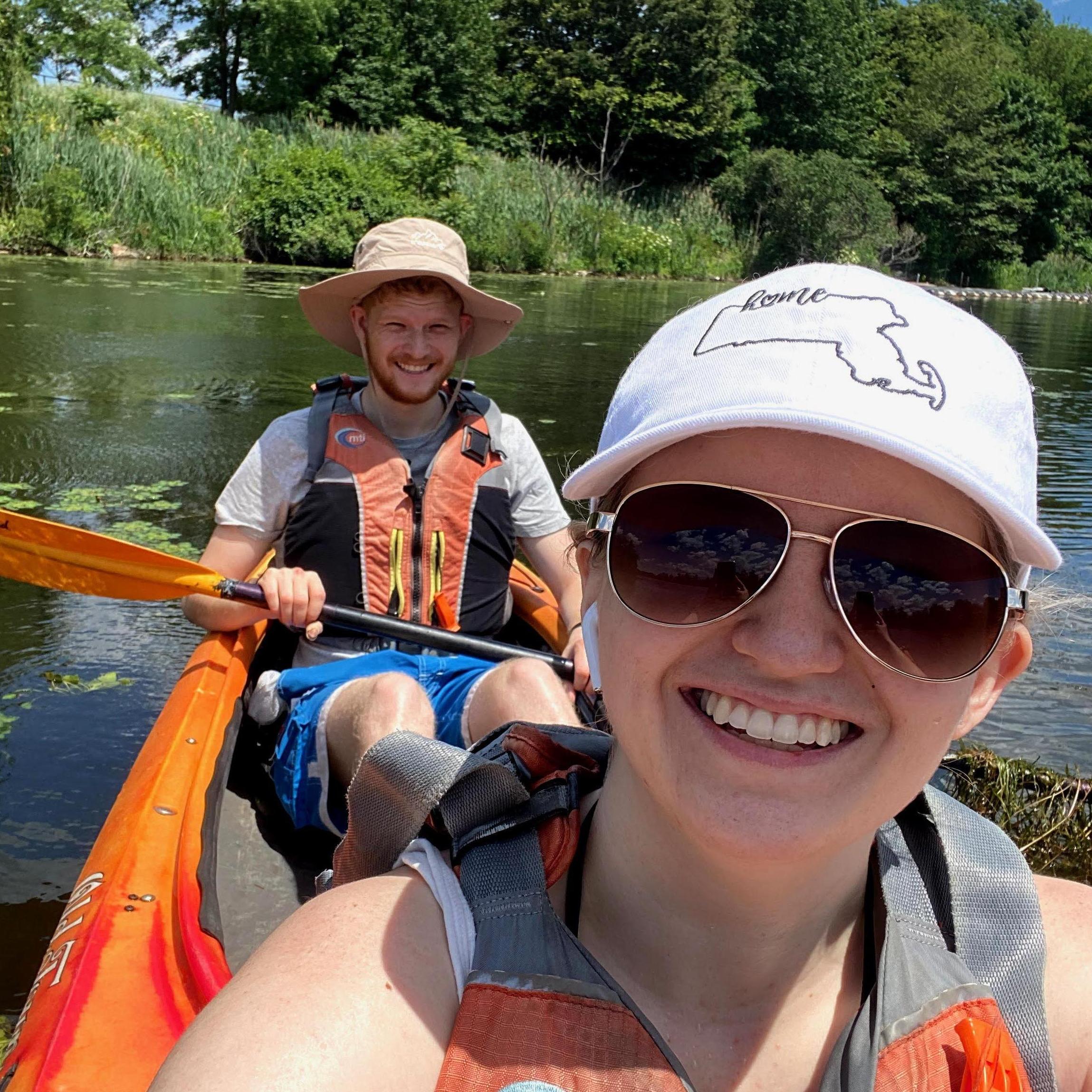 Kayaking on the Mystic River 2021