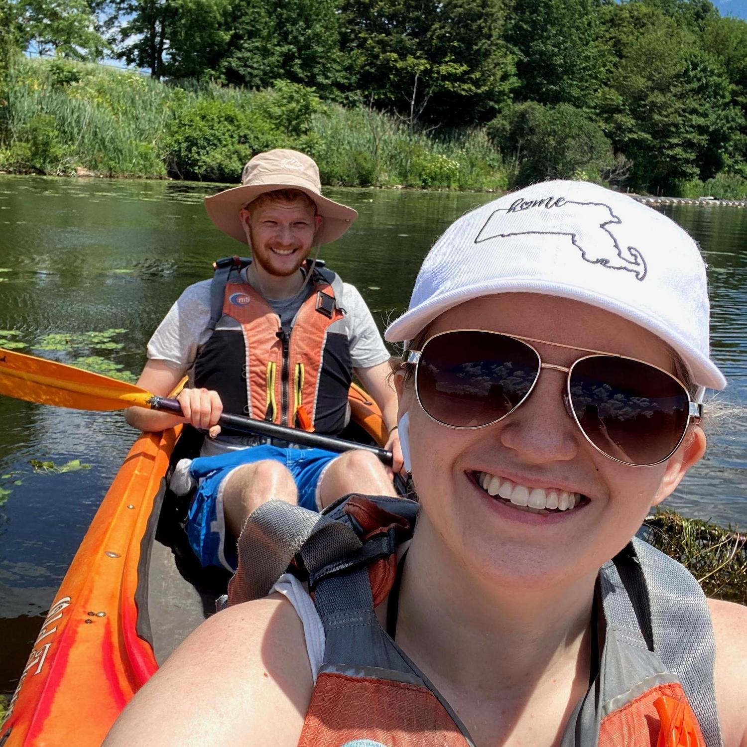 Kayaking on the Mystic River 2021