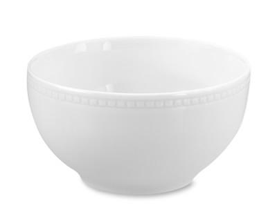 Apilco Beaded Hemstitch Porcelain Cereal Bowls, Set of 4