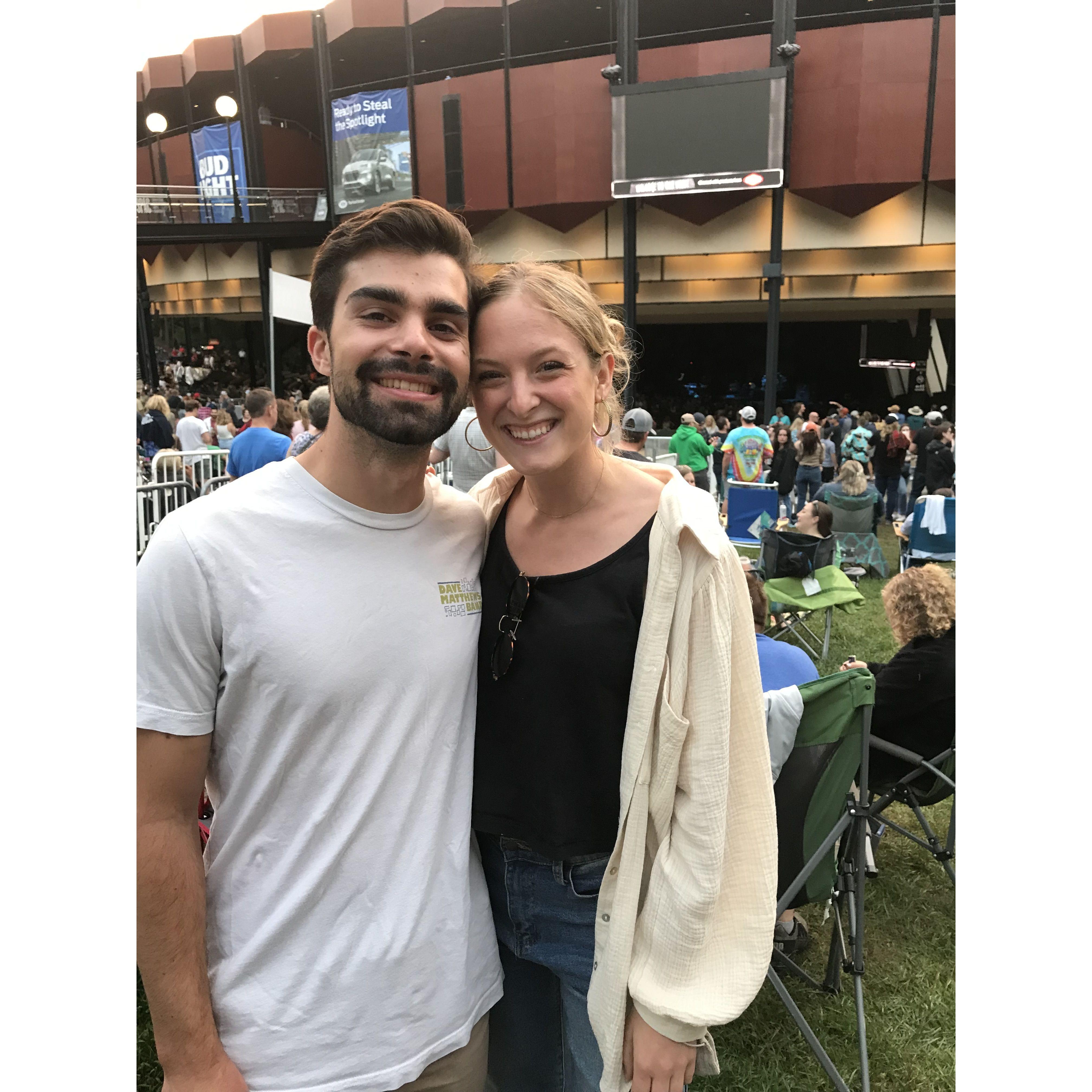 Dave Matthews Band Concert in Saratoga NY (a Sibson favorite tradition), Summer 2022