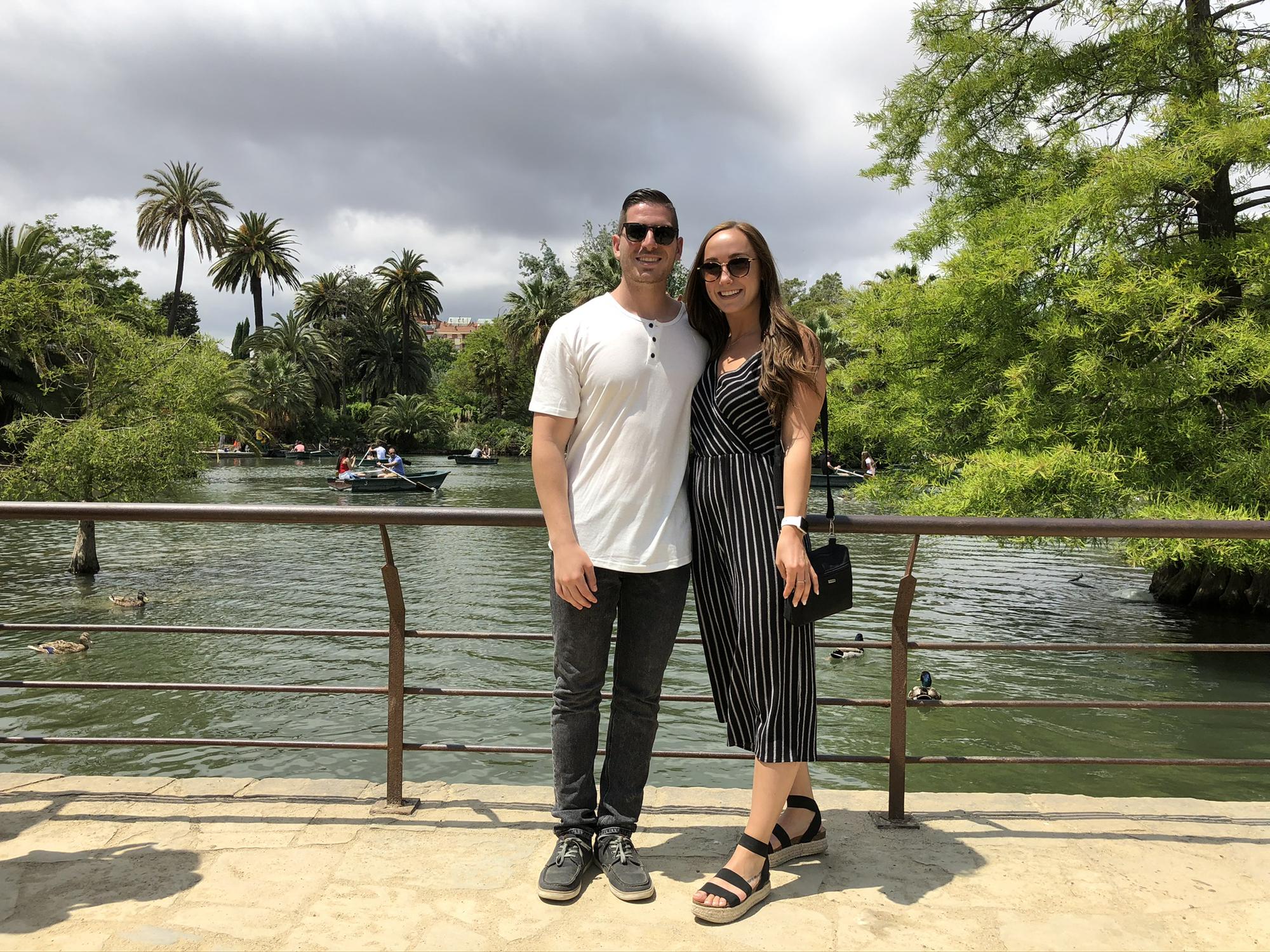 Walking around Barcelona