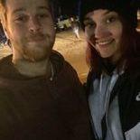 Haunted walk - one of our first dates! 