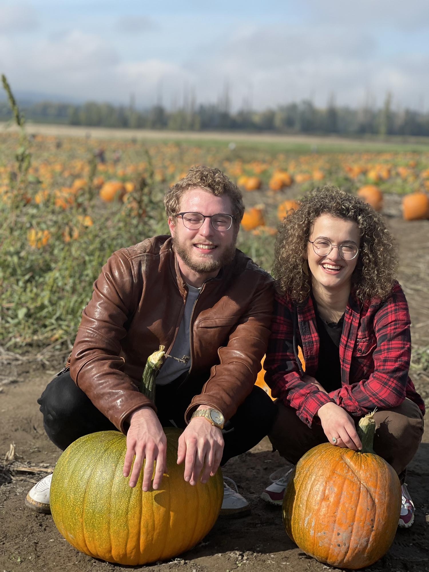 Our first pumpkin patch together 🍁