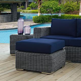 Summon Outdoor Sunbrella Ottoman