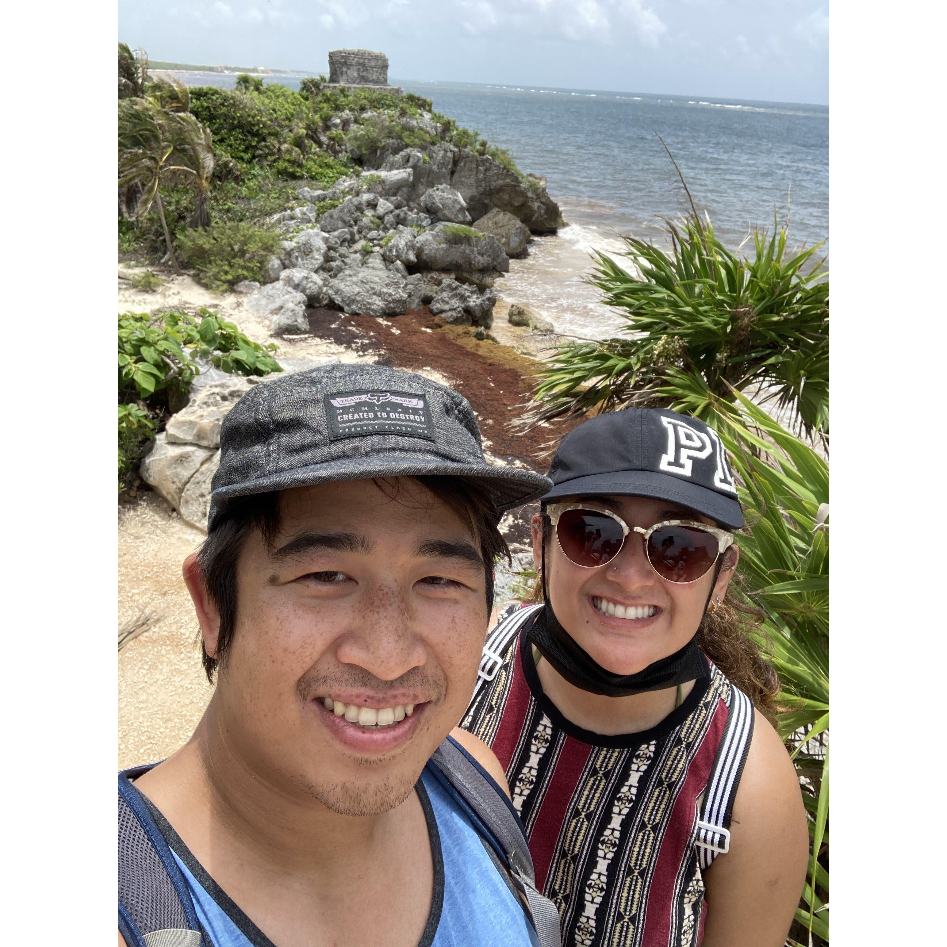 The ruins at Tulum