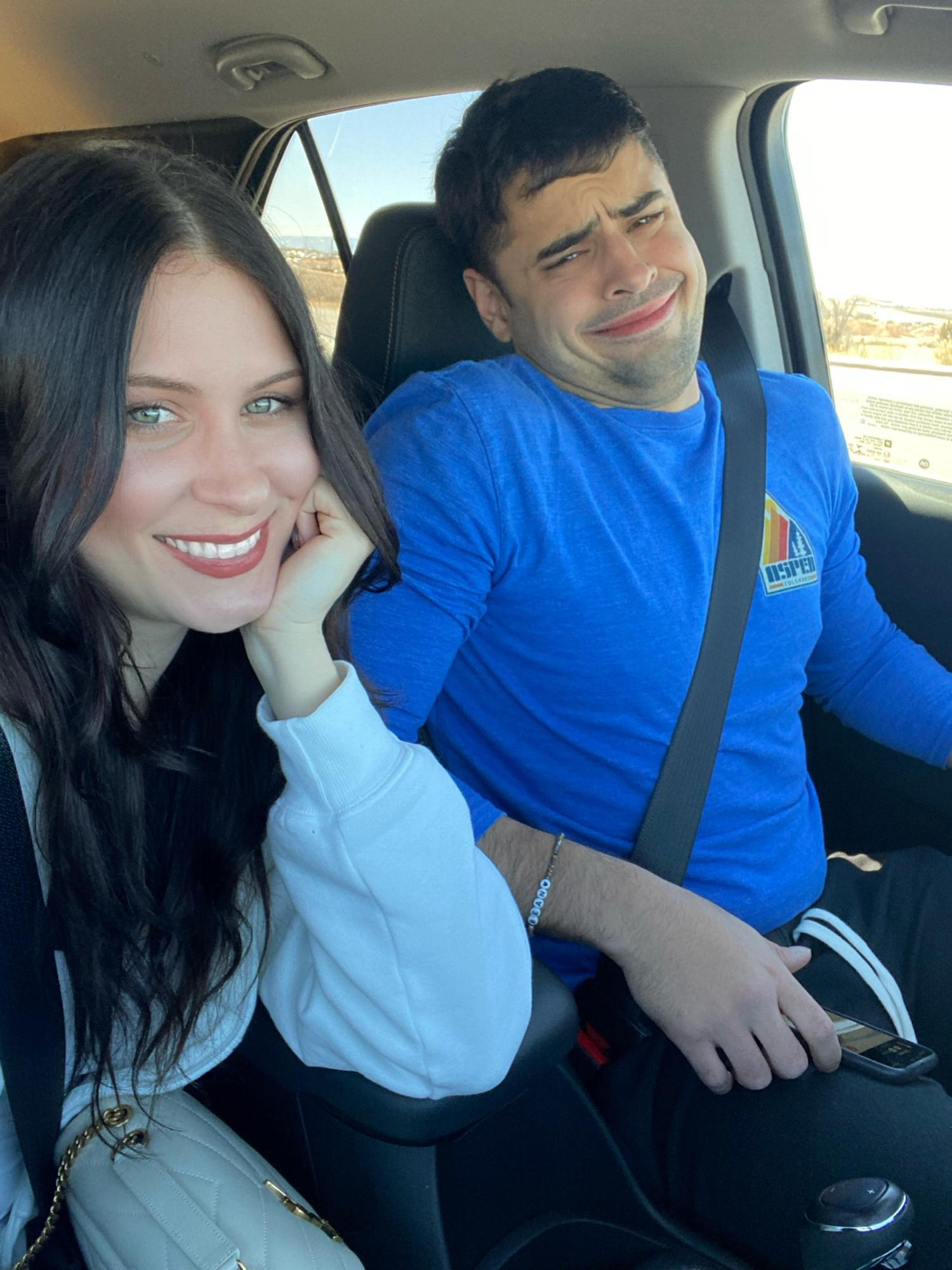 He loves pictures.