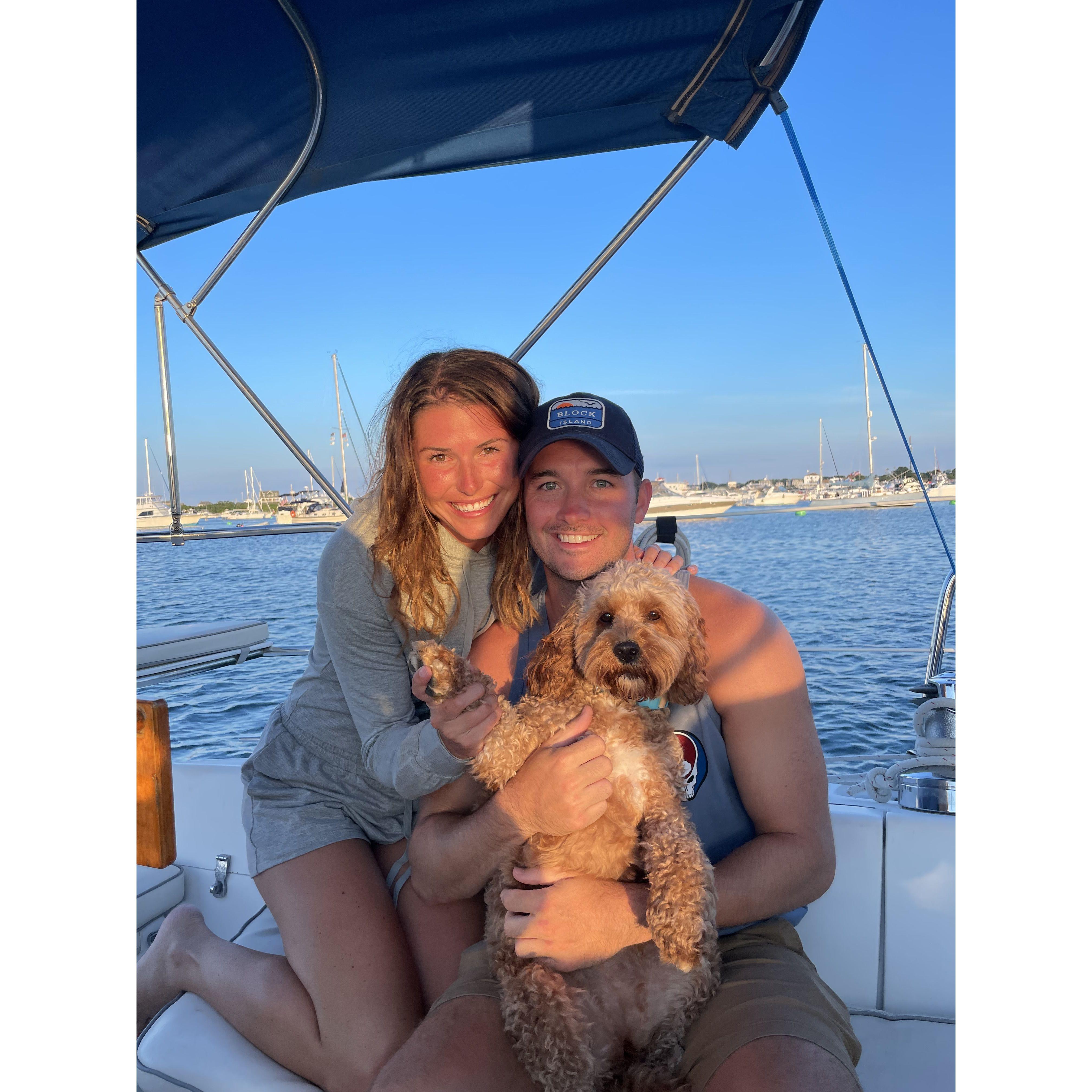 Sailing with Frankie on Block Island