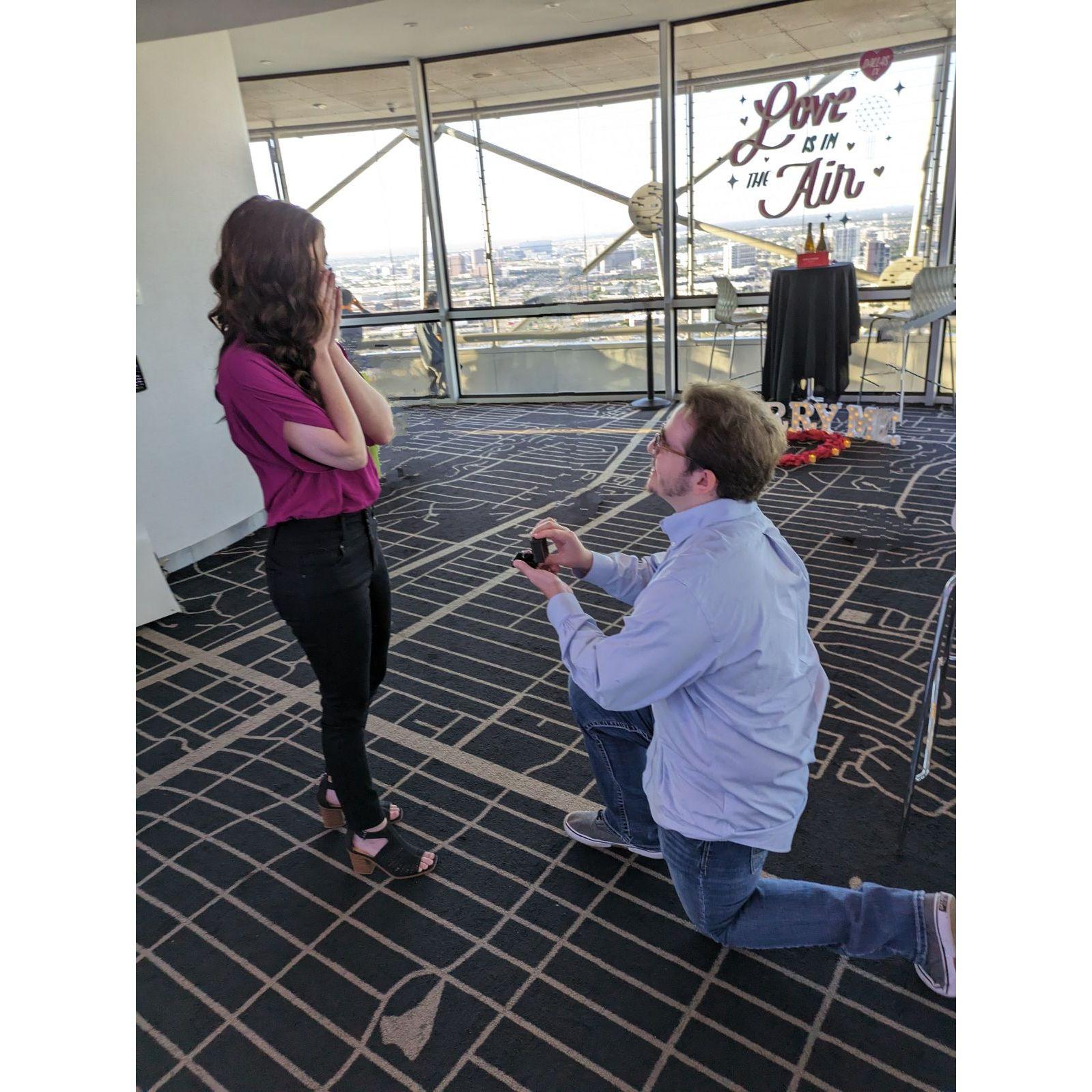 Where all the wedding planning fun began!