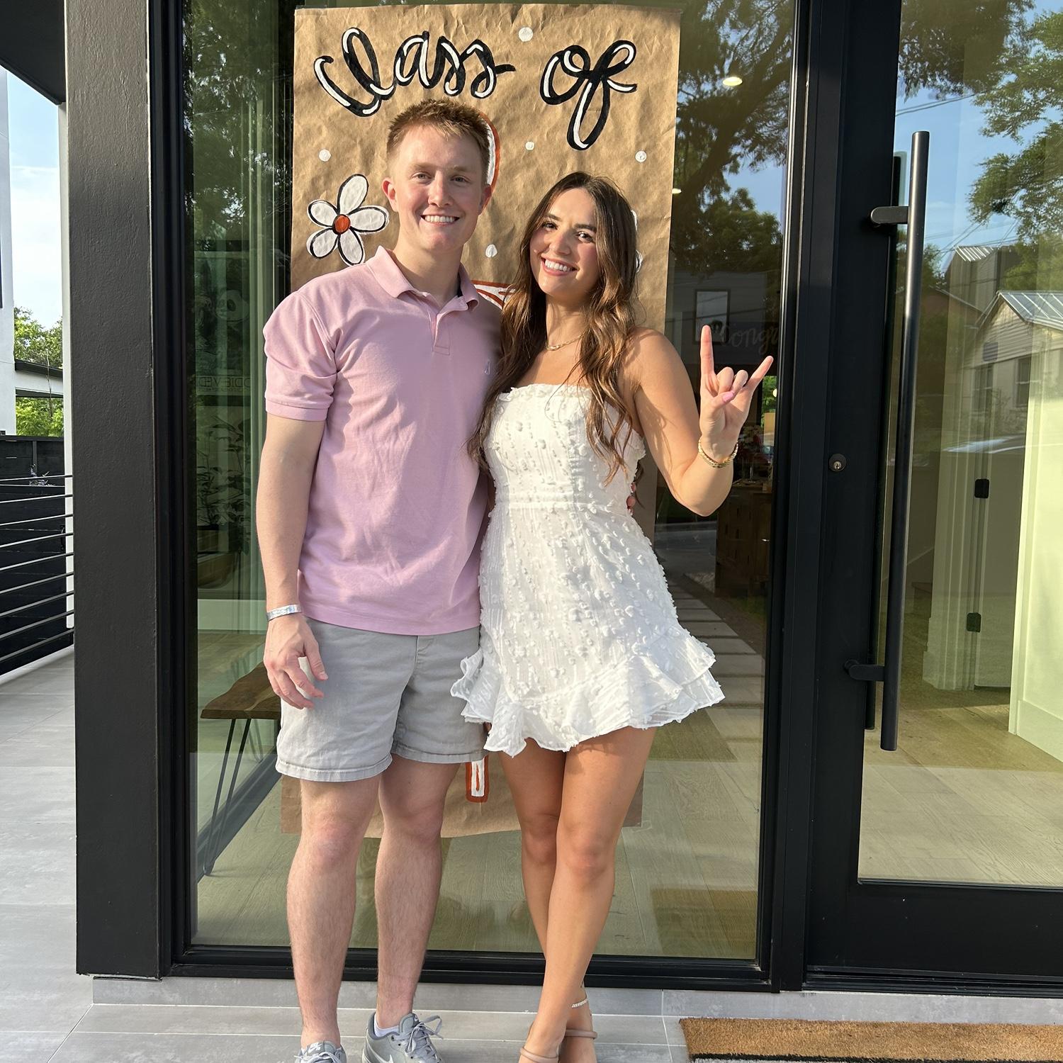 May 2024: Second college graduation - Austin, TX. Hook 'Em!