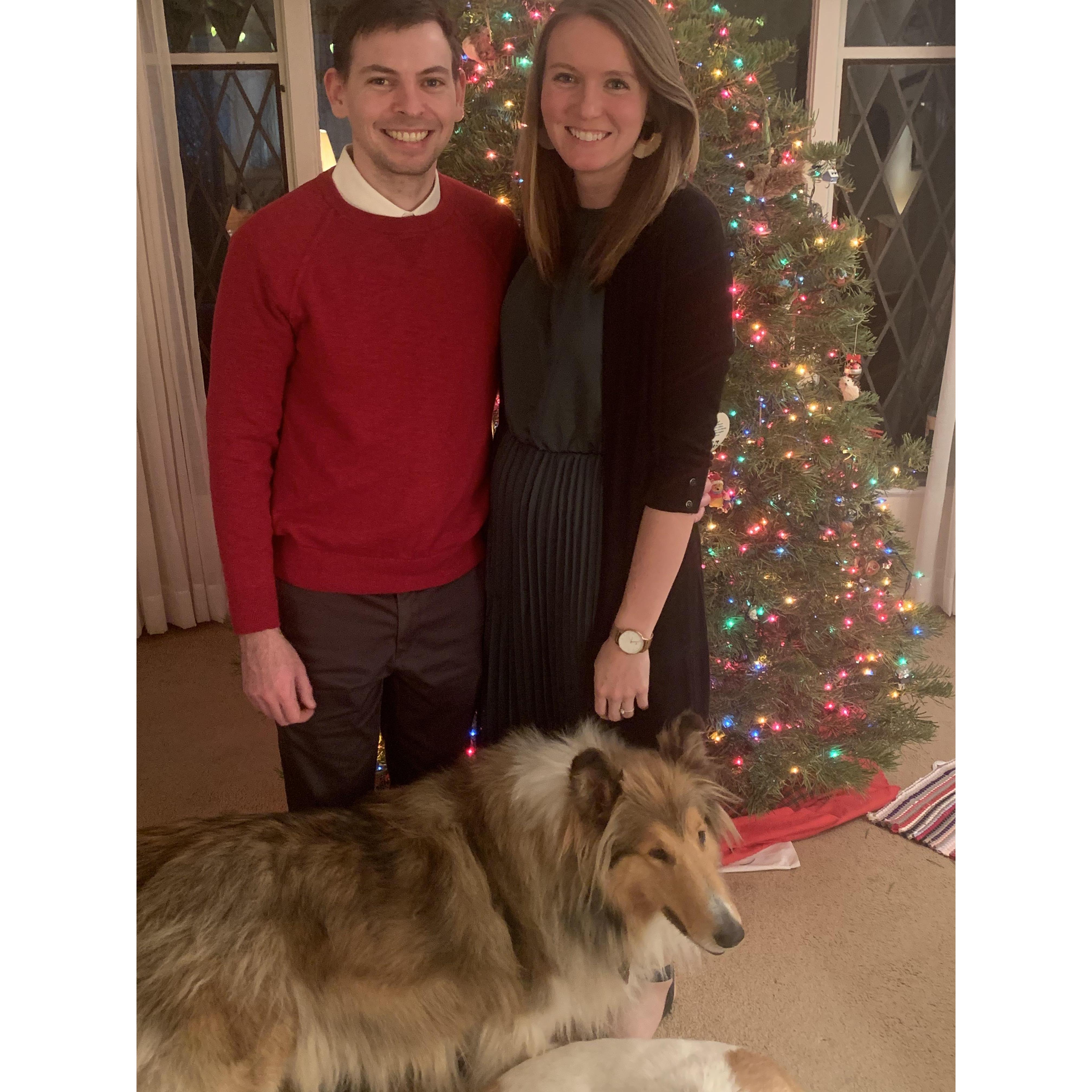 Christmas Eve after the Proposal