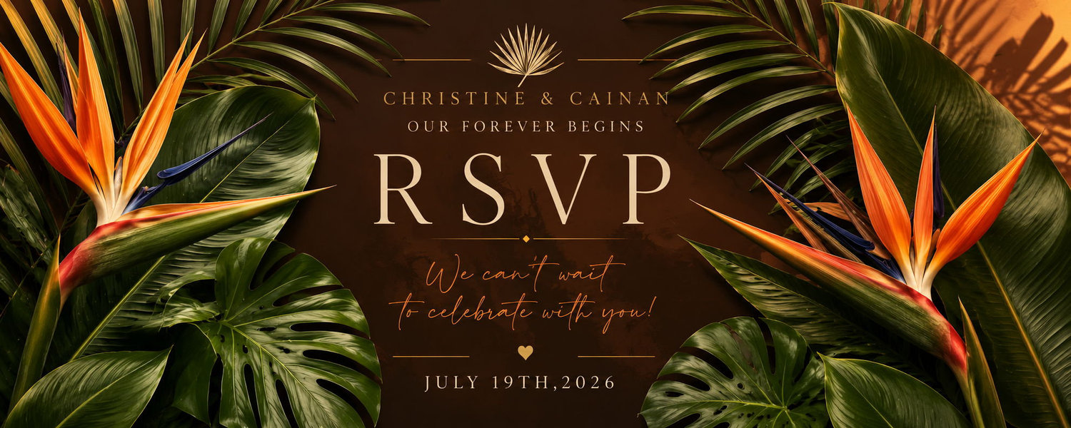 The Wedding Website of Christine Alsina and Cainan Dasilva