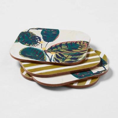 4pk Cork Coaster Set - Threshold™