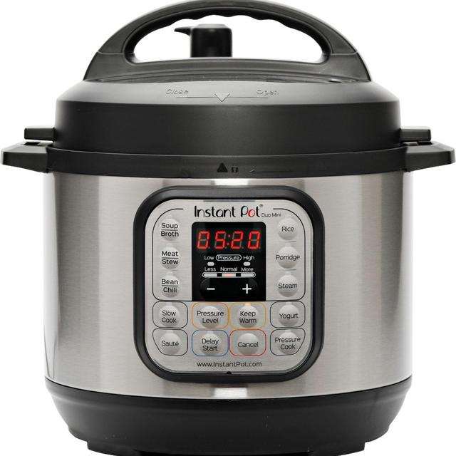 Instant Pot - Duo 3 Quart 7-in-1 Multi-Use Pressure Cooker - Black/Stainless Steel