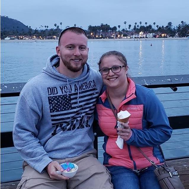 Our visit to Santa Barbara! Little did I know... we would be engaged the next day!