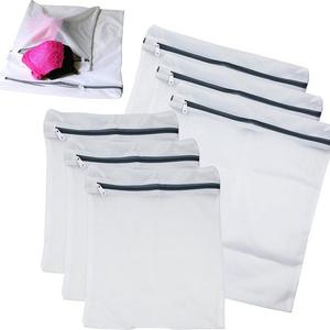 Simple Houseware - 6 Pack - SimpleHouseware Laundry Bra Lingerie Mesh Wash Bag (3 Large & 3 Medium)