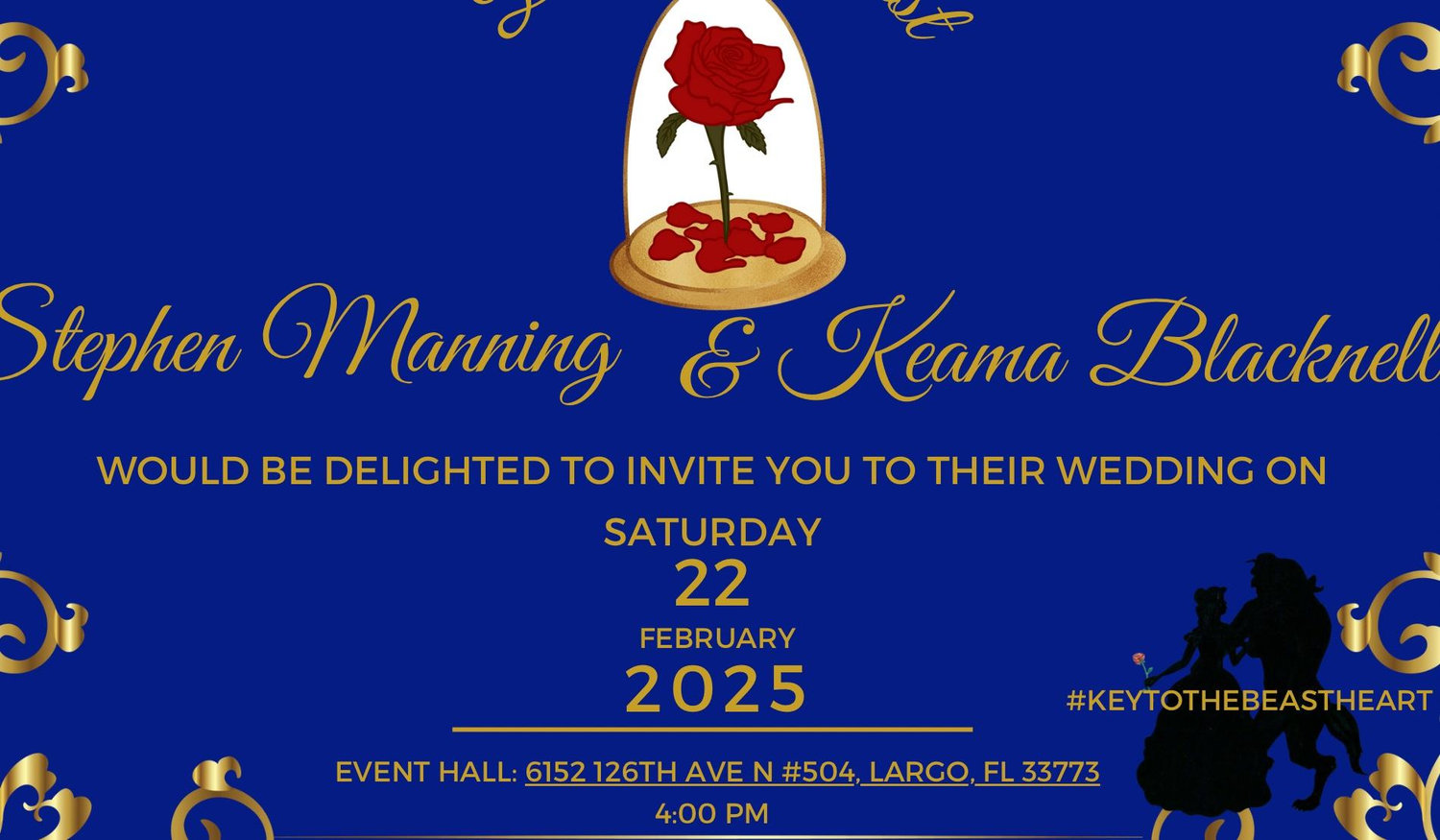 The Wedding Website of Keama Blacknell and Stephen Manning