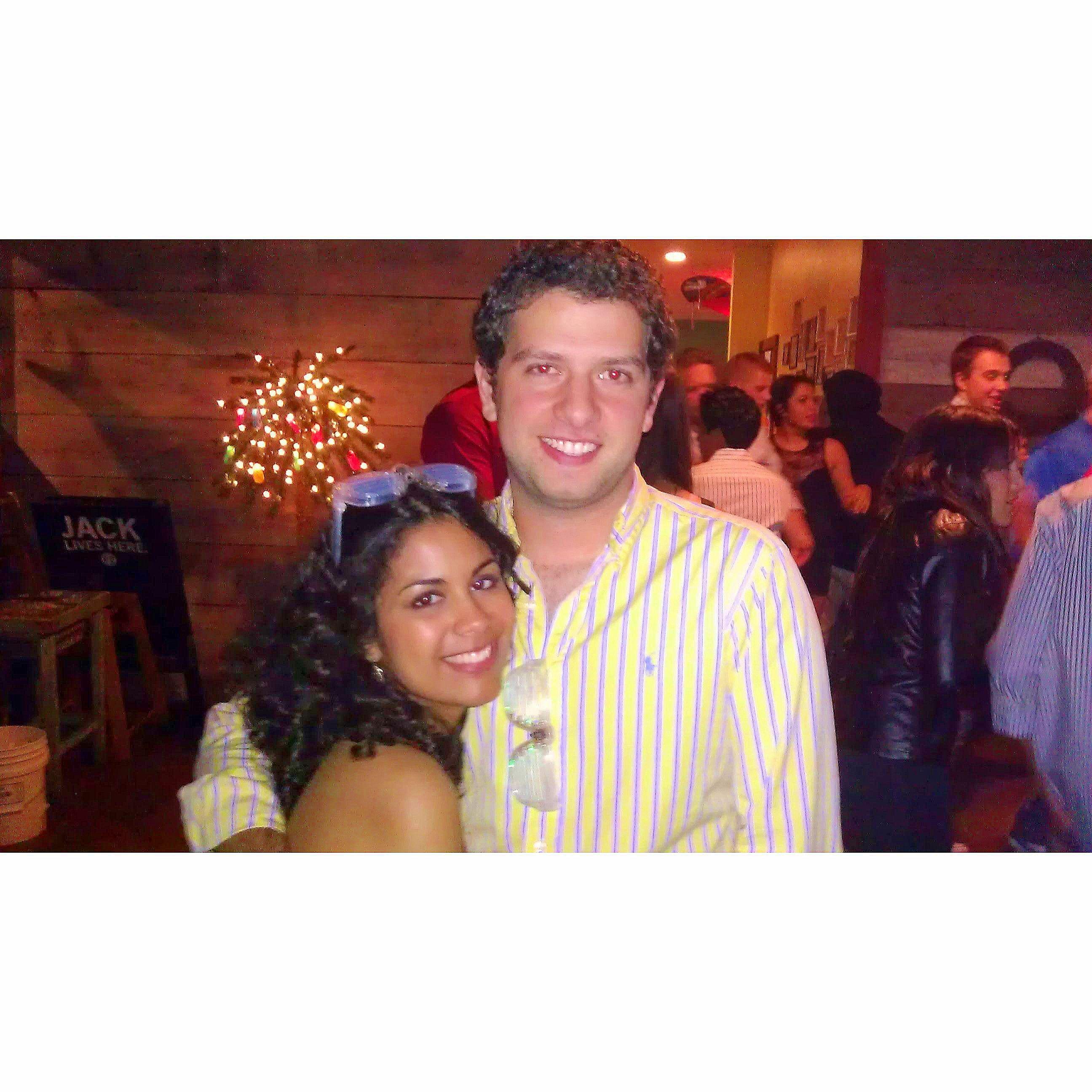 February 2012. Waco, Texas. Our first picture together