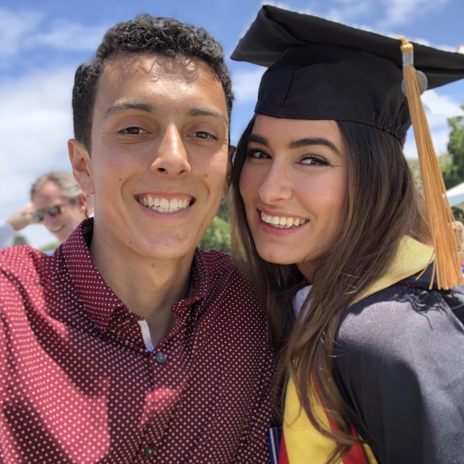 Kristen’s college graduation. Moraga 2019