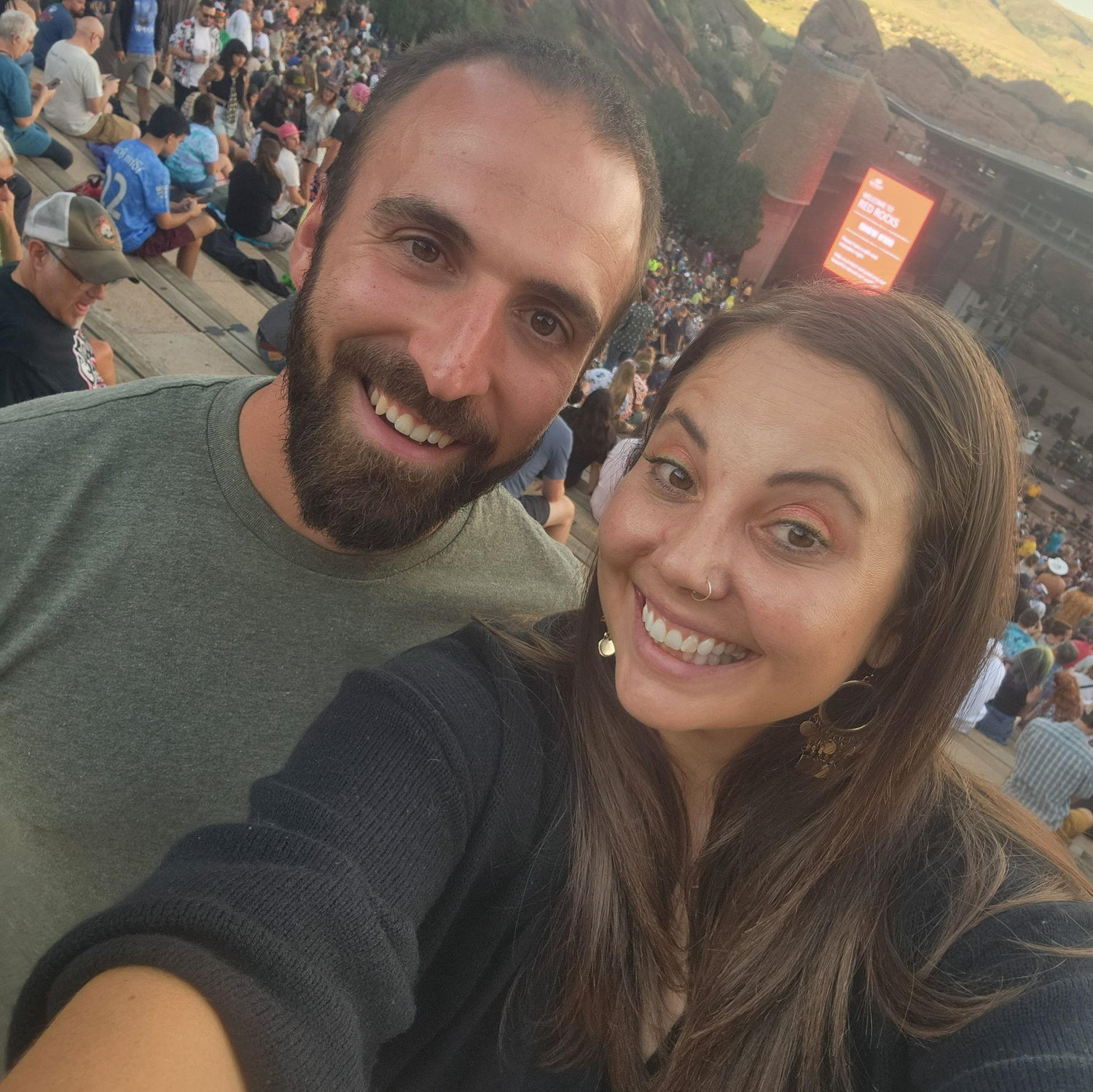 Kyle's first Red Rocks Show