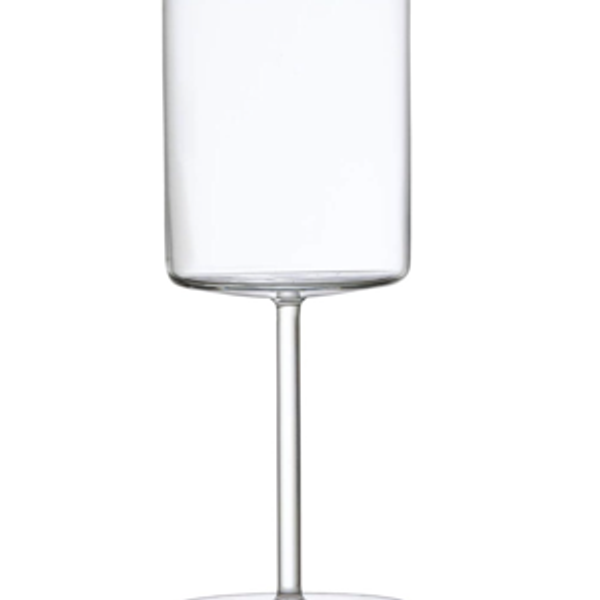 SCHOTT ZWIESEL Modo White Wine Glass (Set of 4), Straight-Lined Wine Glasses for White Wine, Dishwasher-Safe Tritan Crystal Glasses, Made in Germany (13.5 Ounce)