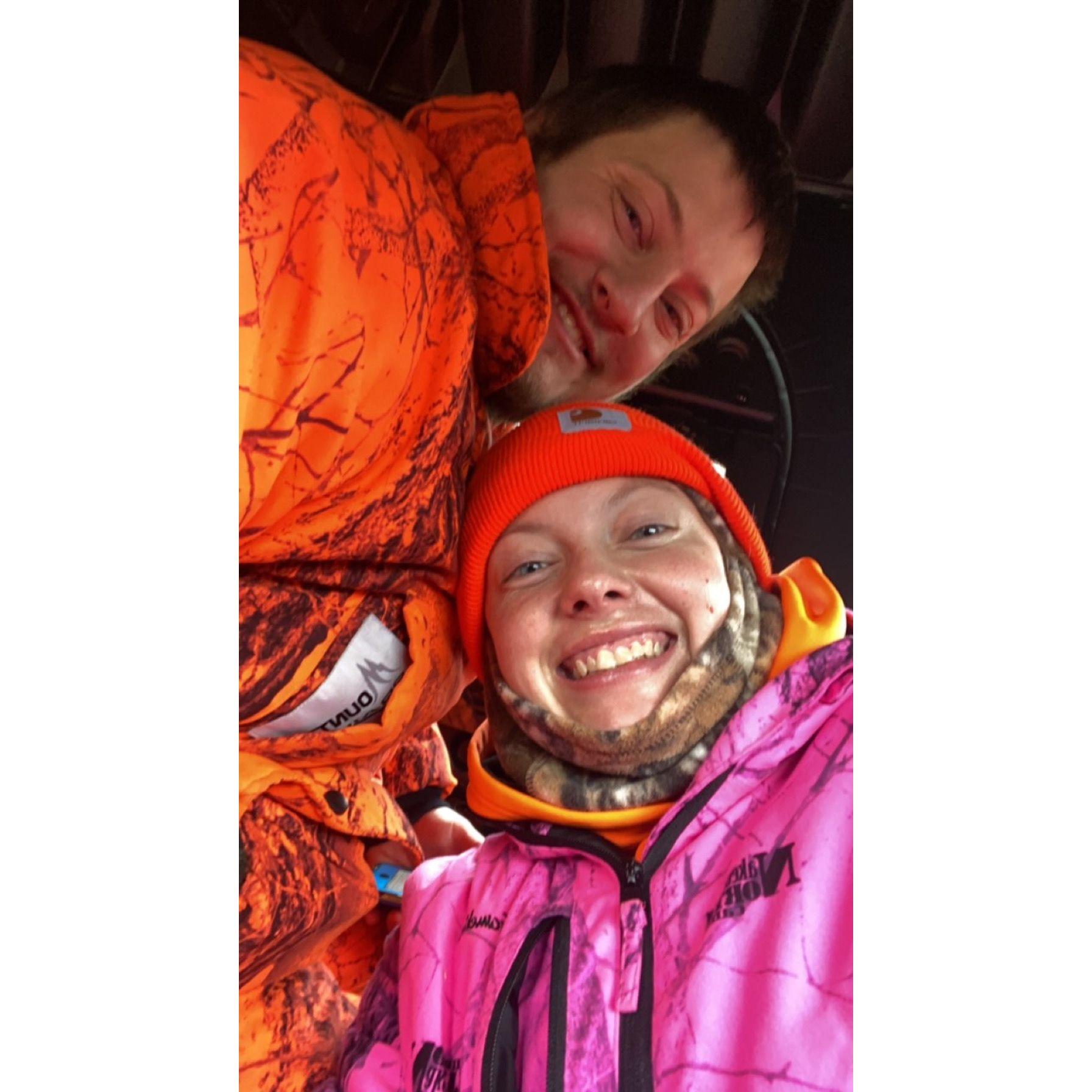 First deer hunting together!