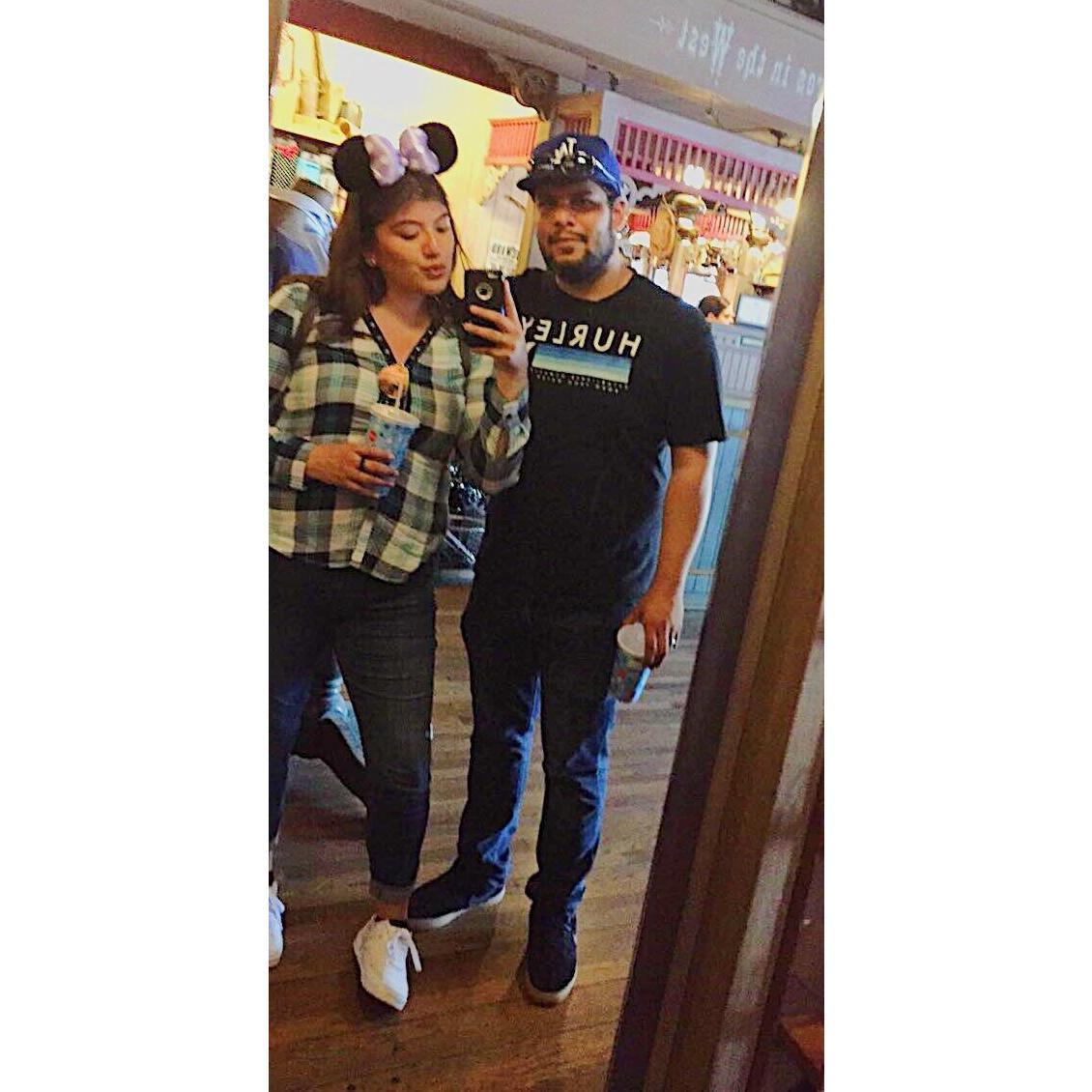 Our 6 month celebration at Disneyland
