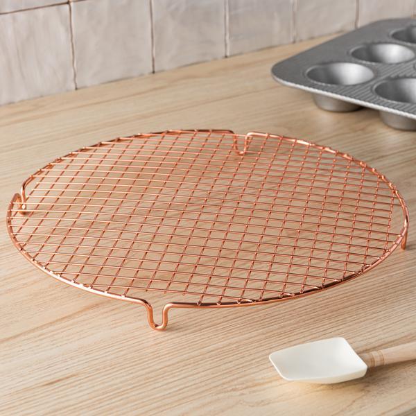 Round Copper Cooling & Serving Grid