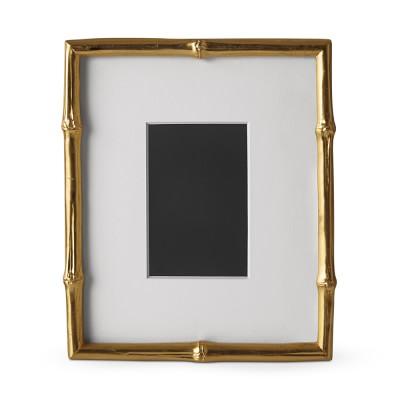 AERIN Gilded Bamboo Gallery Frame 4x6"