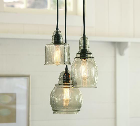 Paxton Glass 3-Light Pendant