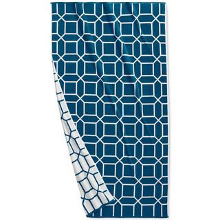Hotel Collection - Resort Geo Print Cotton Beach Towel