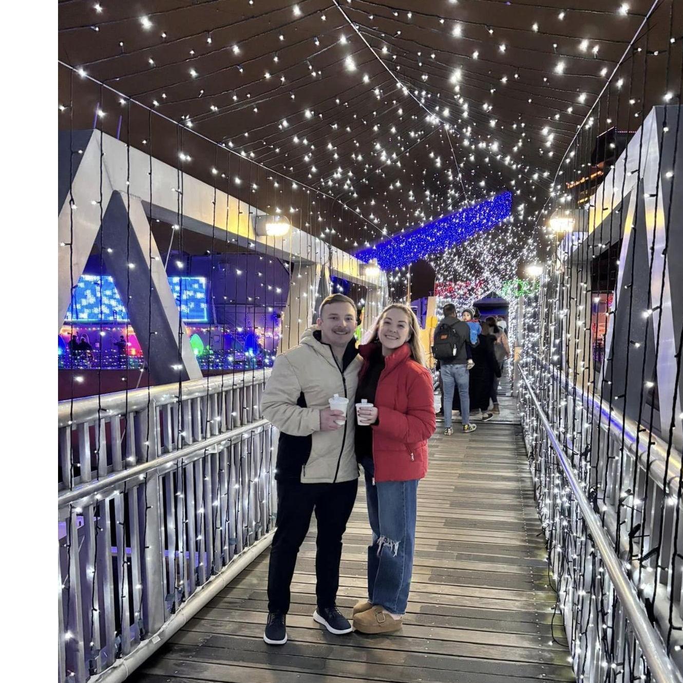 Looking at Christmas lights 2024!