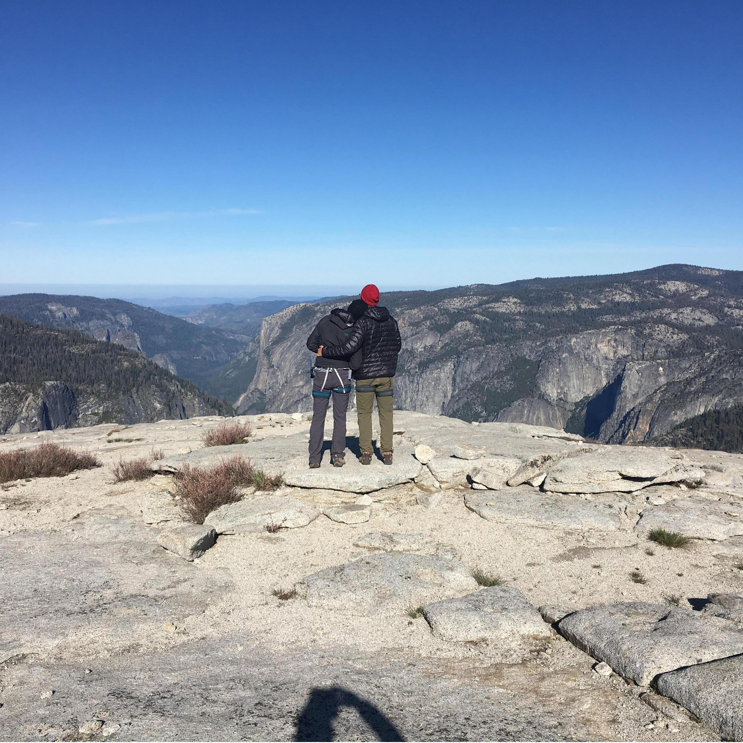 On top of Half Dome, 2018