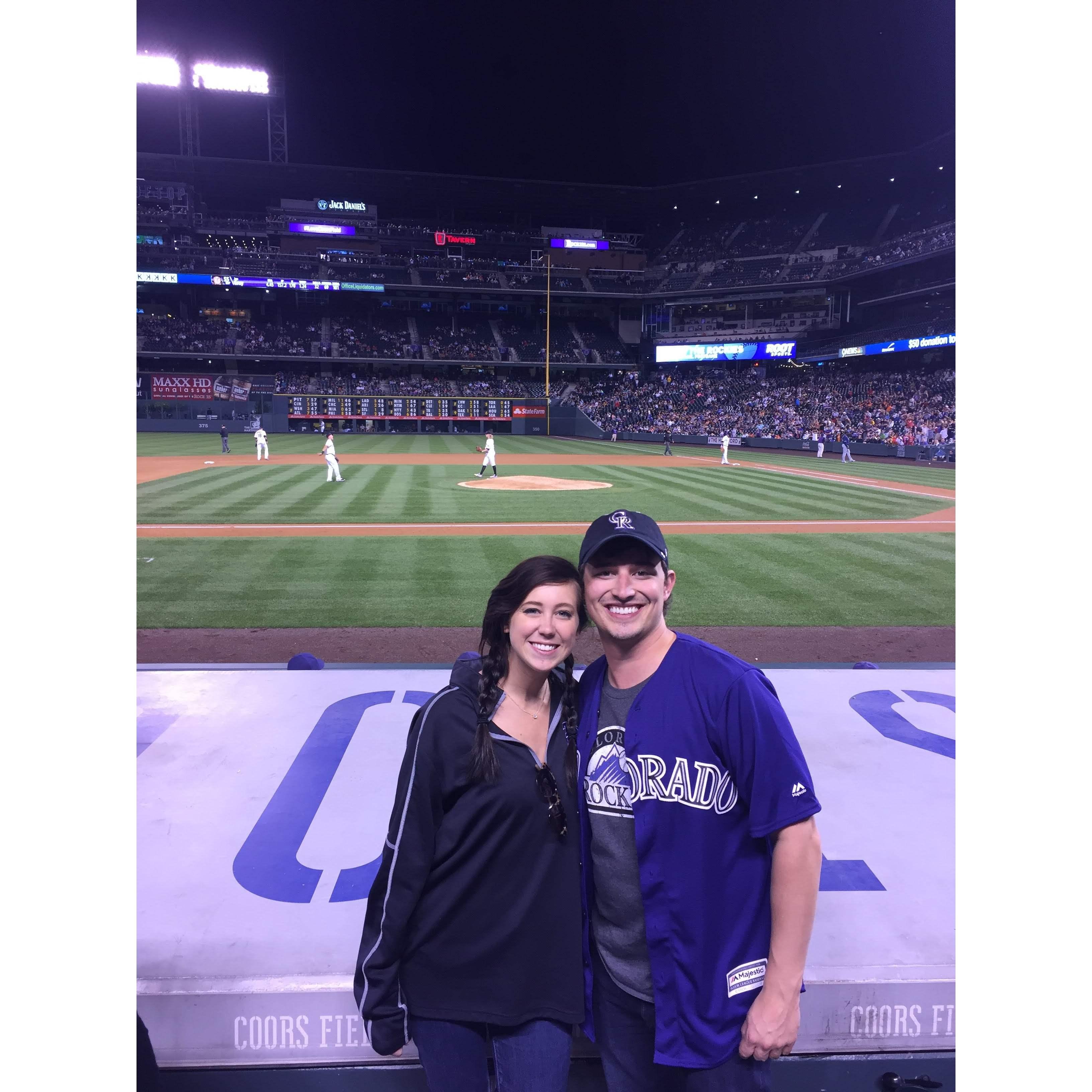 Colorado Rockies Game ~ 2016