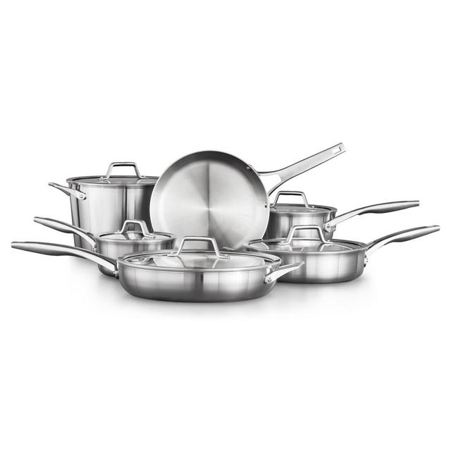 Calphalon Premier Stainless Steel 11pc Set