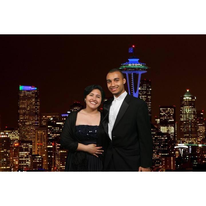 Daelen's senior prom 2015, we went to the Space needle instead