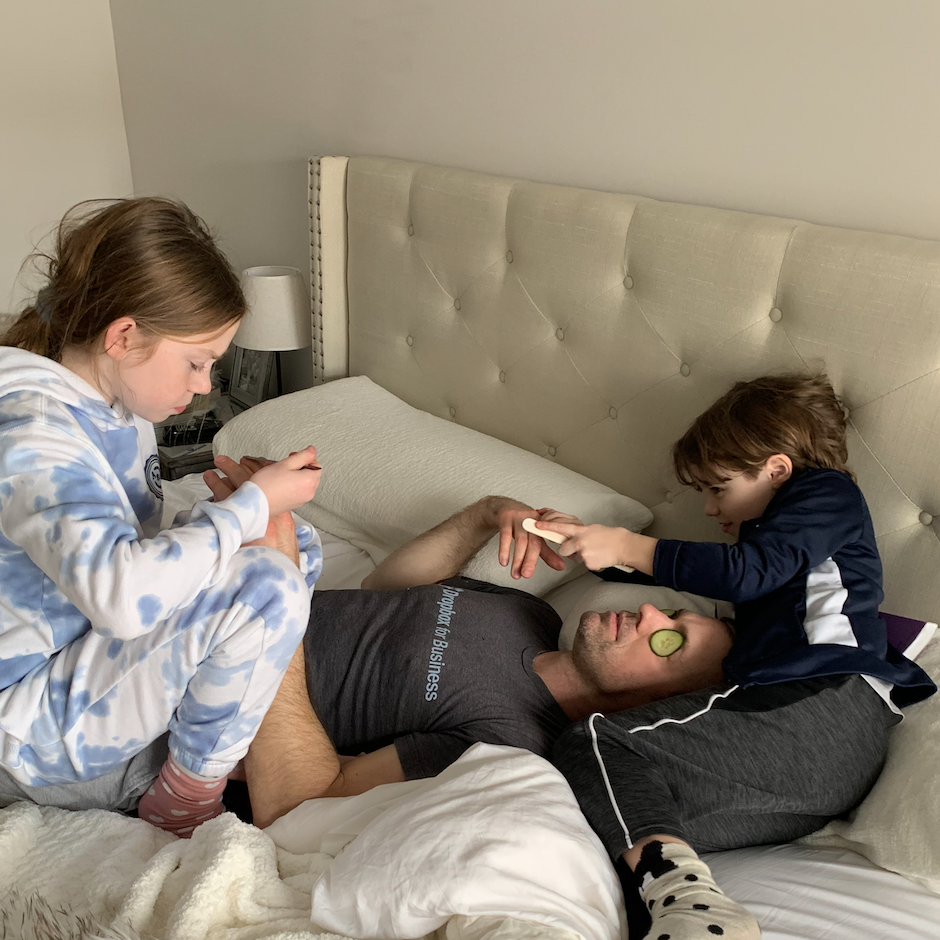 He does so much for the kids...