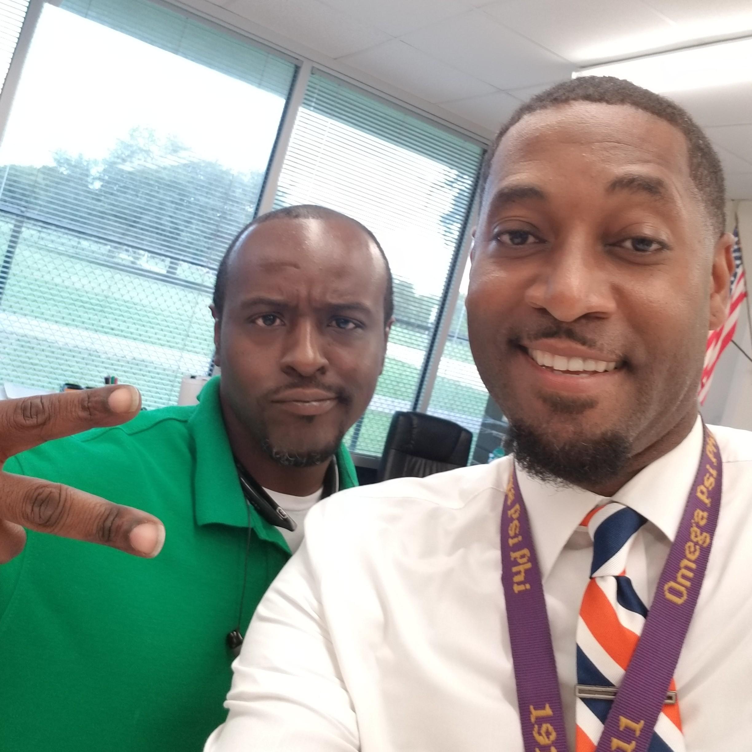 He's been the homie for the last 10 years. My coworker and friend!!