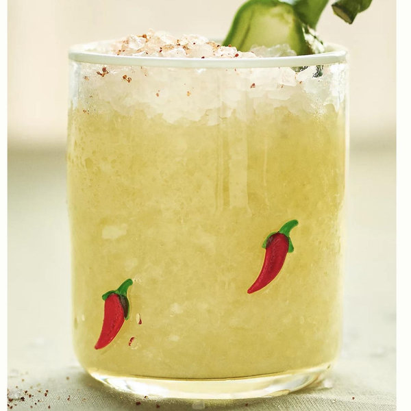 Icon Juice Glass - Chili