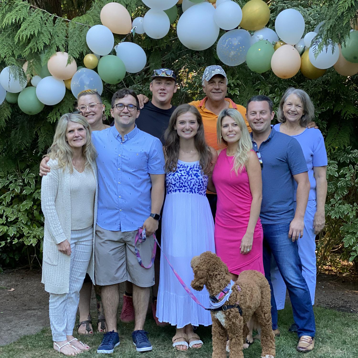 Engagement Party with Tessa's side of the family, 2021