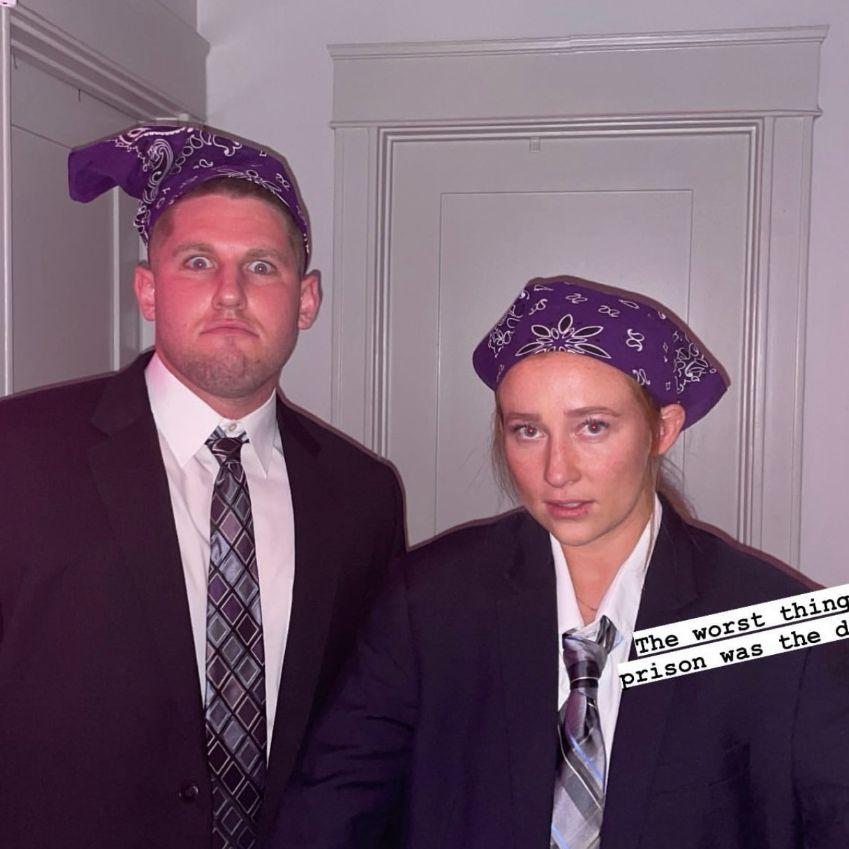 Halloween '22. We unknowingly had the same last minute costume idea. Claire had a small crush on Kellan at this time, it would take him ~2 more years to catch up.