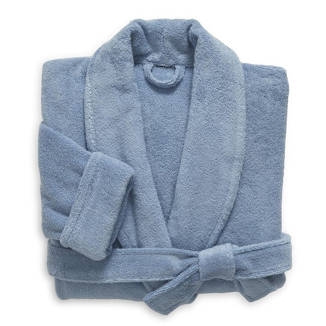 Brooklinen Luxury Cotton Bath Robe, Ultra Soft, Adjustable & Machine Washable – Premium Turkish Plush Robes for Women & Men