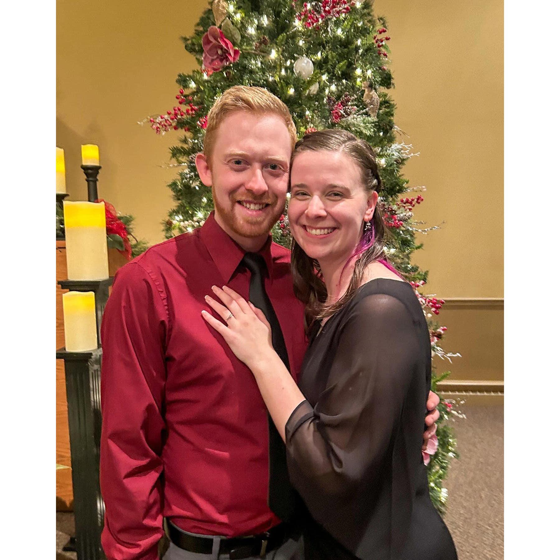 Our first Christmas together :)