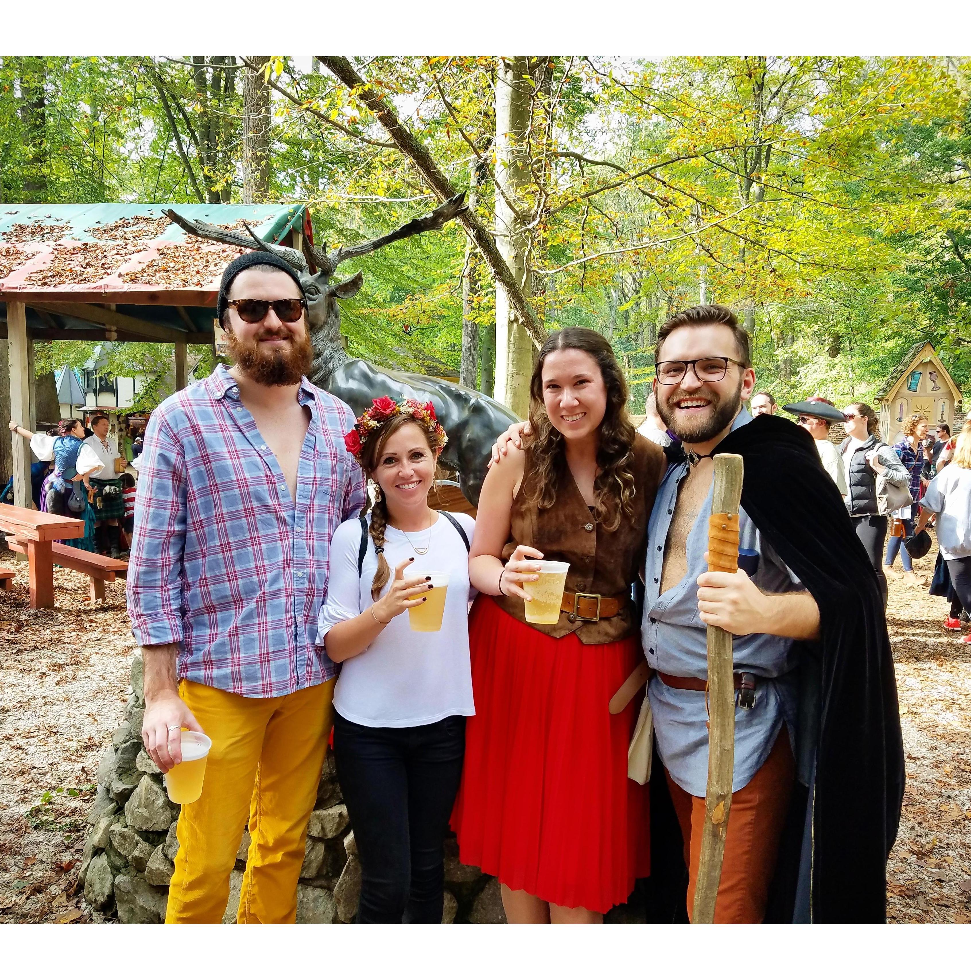 Renn Fest with Bernie and Colleen