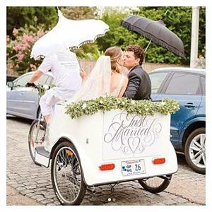 Just Married Pedicab + Bike Bar