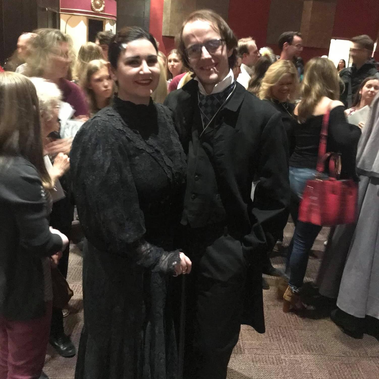 Our costumes for Phantom of the Opera!
