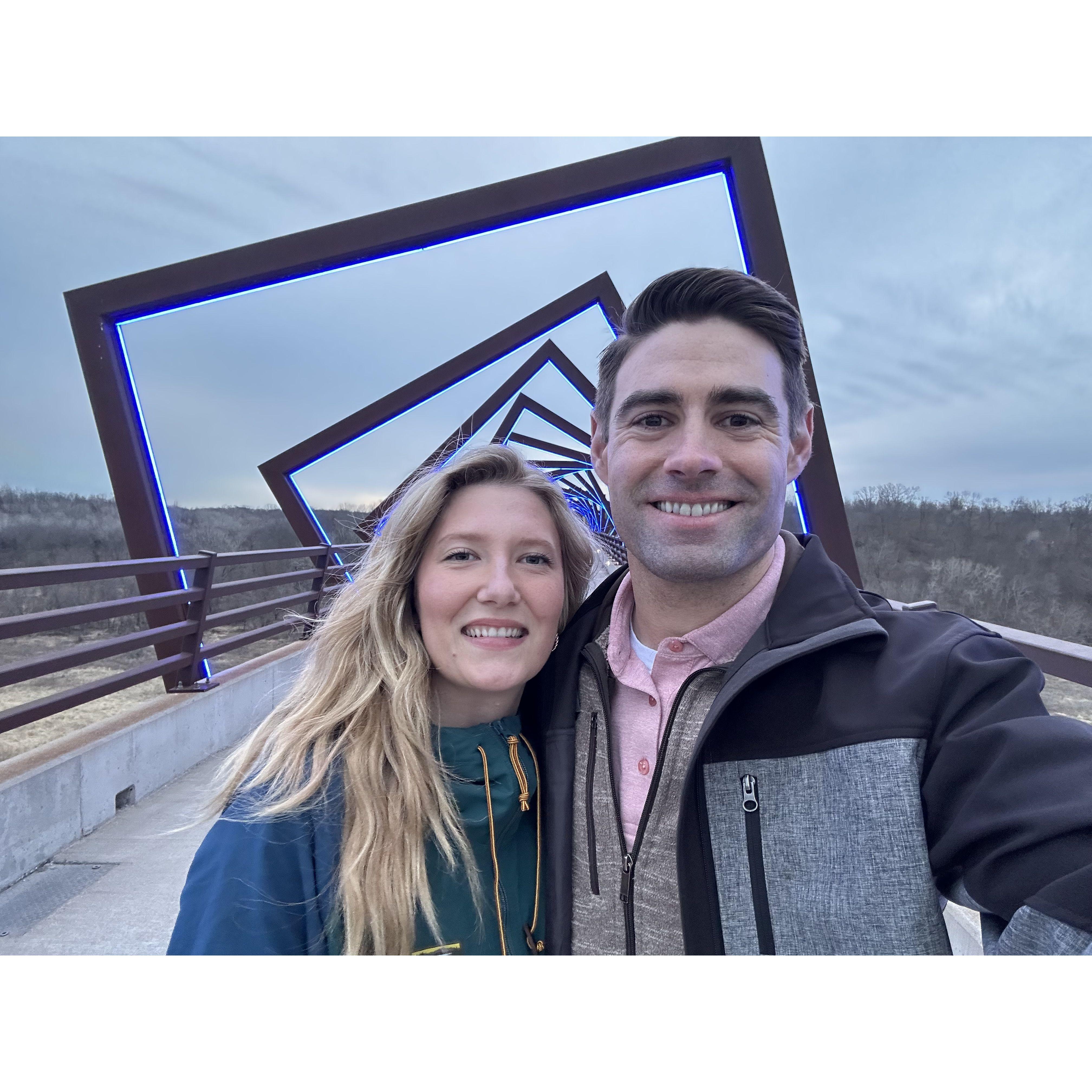Our first ever picture taken on our 4th date!