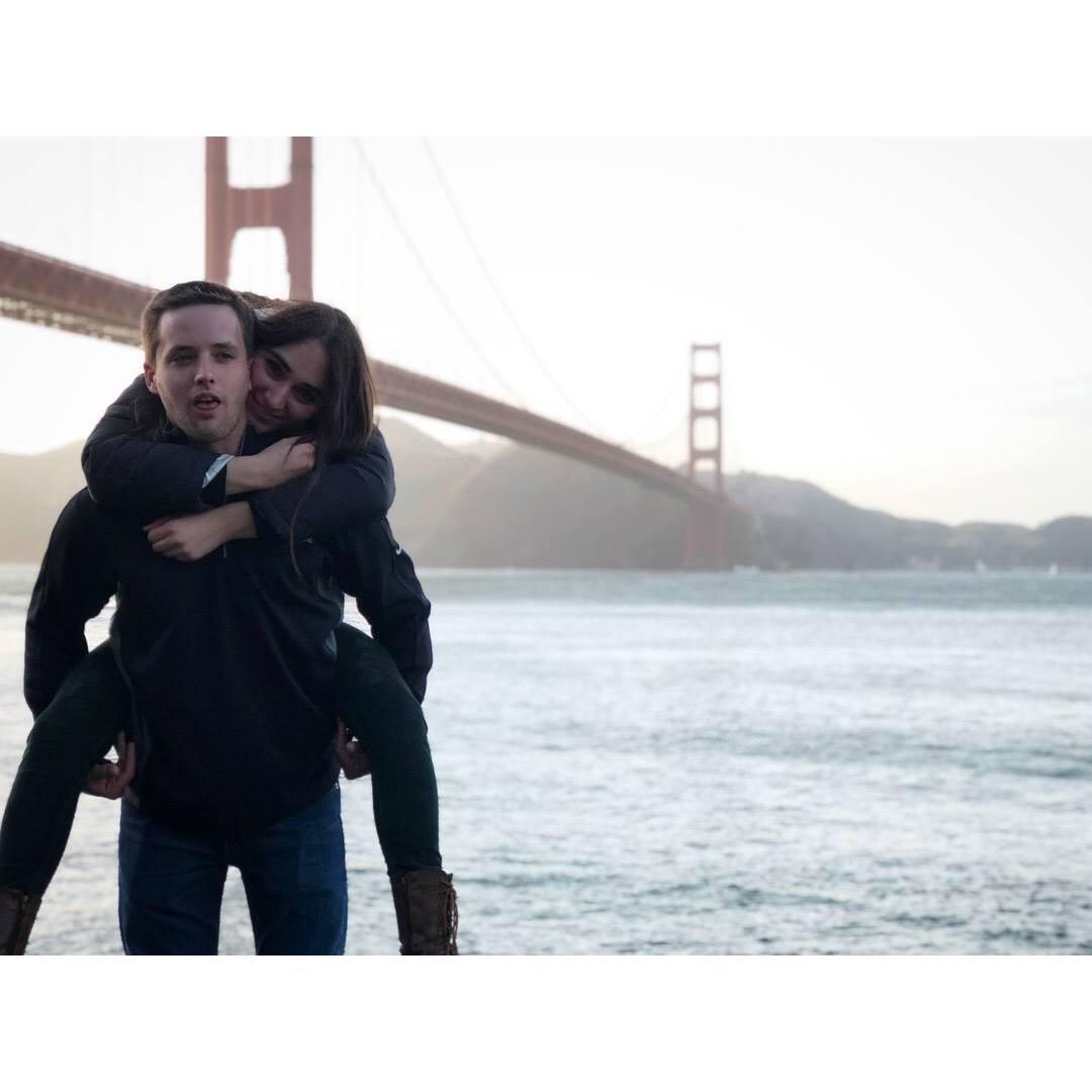 First time in the city together.
- Spring 2018, San Francisco, CA